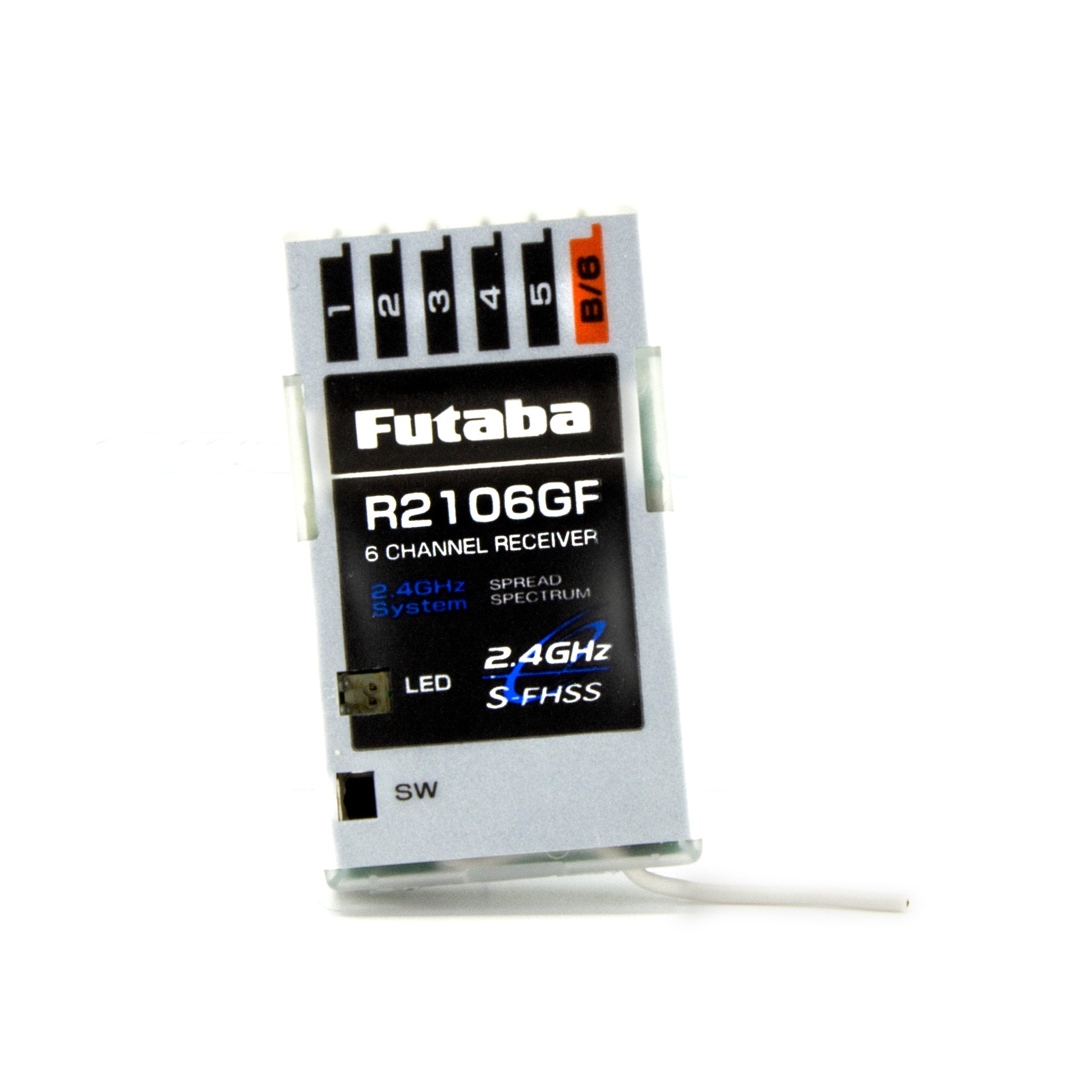 Futaba R2106GF 6Channel Micro Receiver for FHSS/SFHSS Transmitters